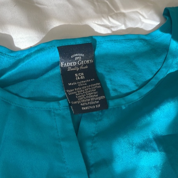 Teal Faded Glory 4-6 - Picture 2 of 2